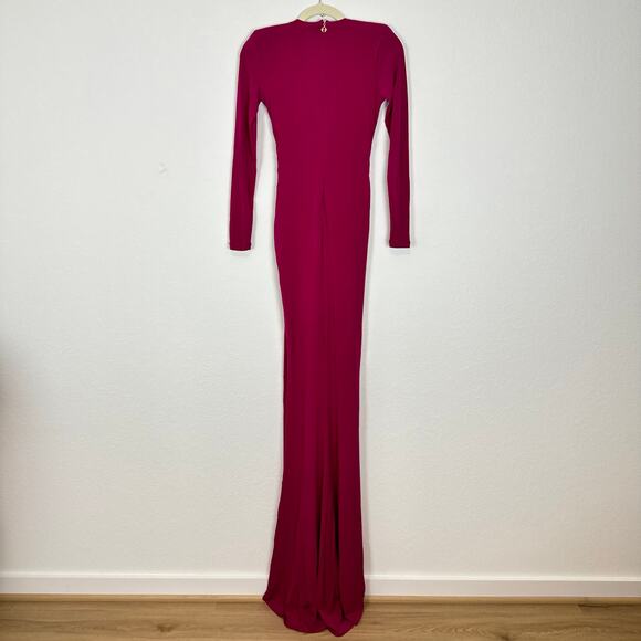 NWT Nookie Farrah Gown in Cerise Size Medium - Picture 3 of 6